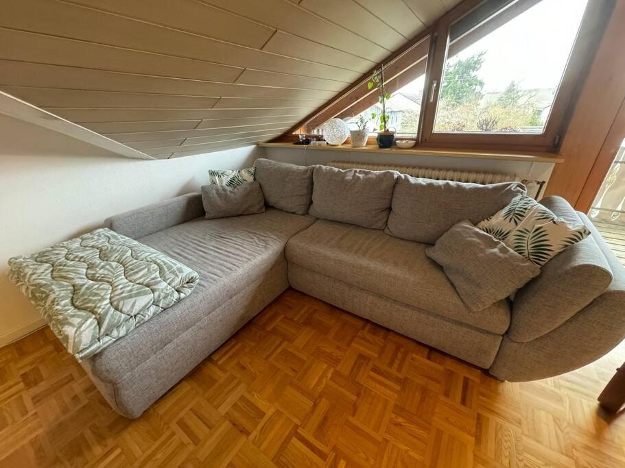 Gemuetliche Wohnung Bei Bad Waldsee Mit Balkon Buitenkant foto