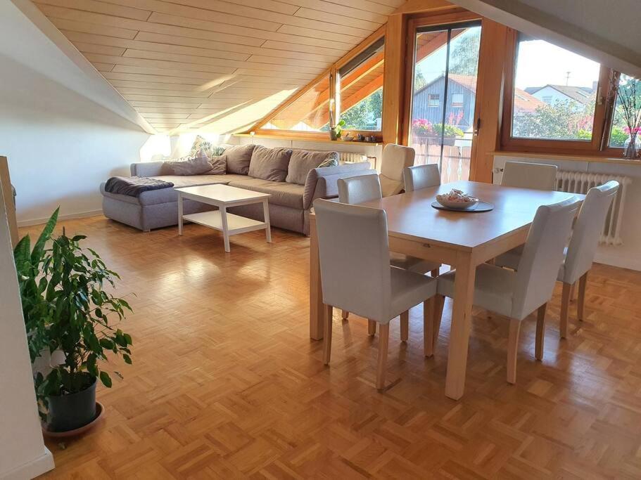 Gemuetliche Wohnung Bei Bad Waldsee Mit Balkon Buitenkant foto