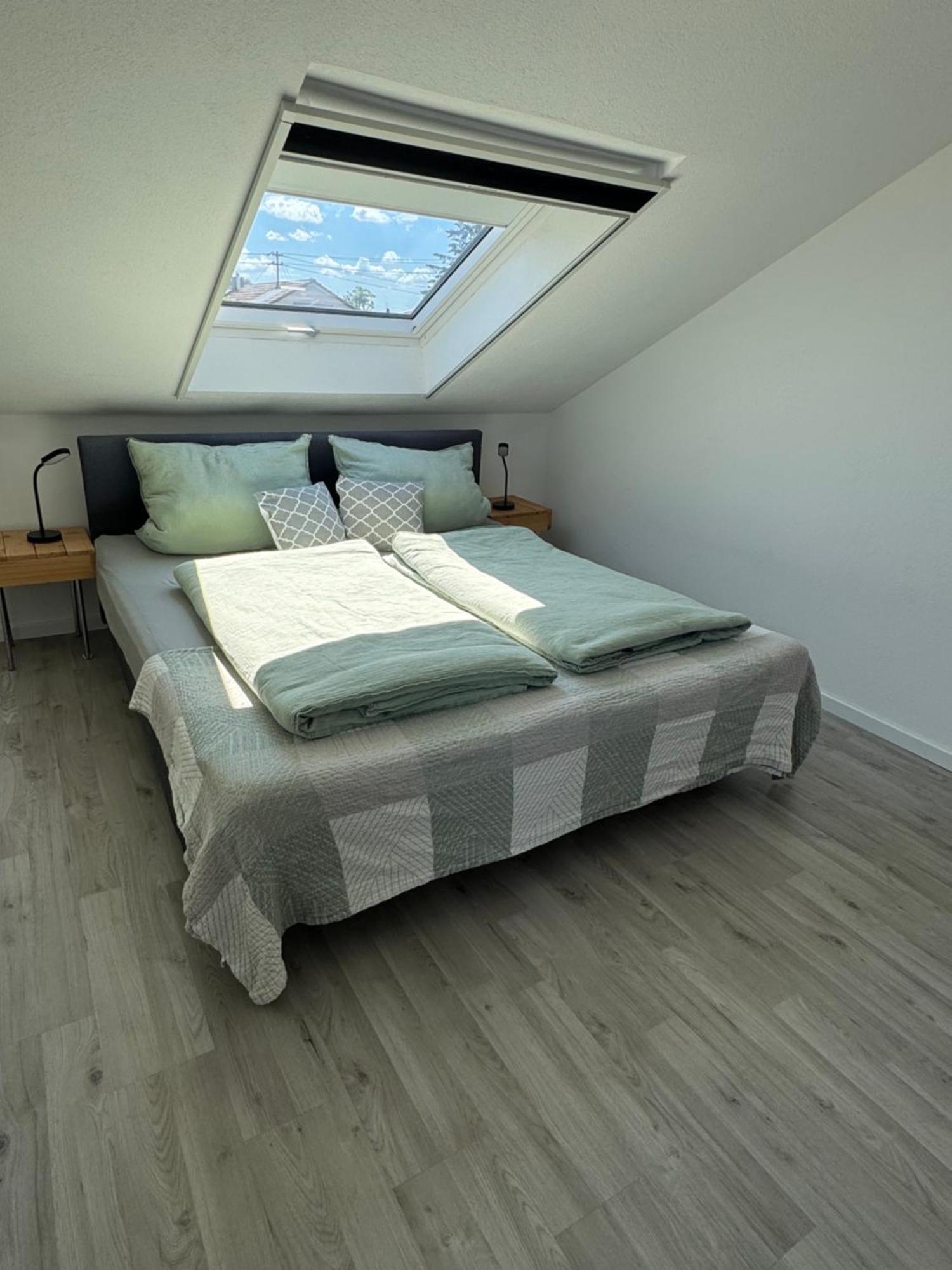 Gemuetliche Wohnung Bei Bad Waldsee Mit Balkon Buitenkant foto